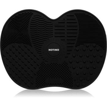 Notino Makeup Brushes Silicone Cleaning Mat For Make-Up Brushes čistiaca podložka na štetce Black 1 ks