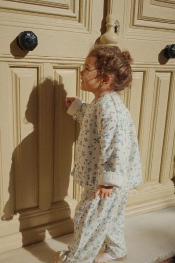 Detská bavlnená bunda Konges Sløjd RHW X KS MIOBLU JACKET béžová farba, Rosie Huntington Whiteley KS103613