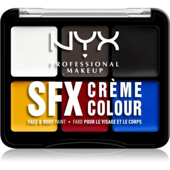 NYX Professional Makeup Halloween SFX Paints multifunkčná paleta na telo a tvár odtieň 01 Primary 6 g