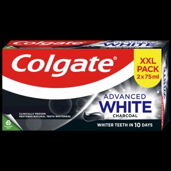 COLGATE zubná pasta Advanced White Charcoal 2 x 75 ml