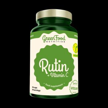 GREENFOOD NUTRITION Rutin + Vitamin C 90 kapsúl