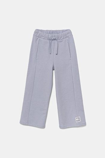 Detské bavlnené tepláky United Colors of Benetton oranžová farba, jednofarebné, 3UNICF061