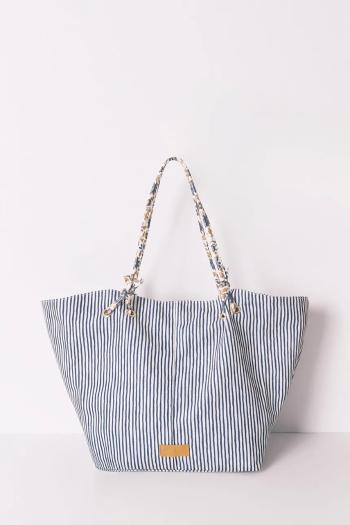 Plážová taška women'secret modrá farba, 3062336