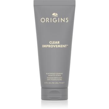 Origins Clear Improvement® Blackhead Clearing Mask-To-Scrub maska na čistenie pórov proti čiernym bodkám 75 ml