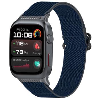 NYLON Elastický remienok pre Huawei Watch D2 tmavomodrý
