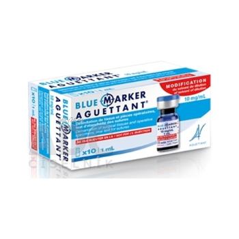 BLUE MARKER AGUETTANT 10 mg/mL