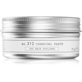 Depot No. 312 Charcoal Paste pomáda na vlasy so silným spevnením 75 ml