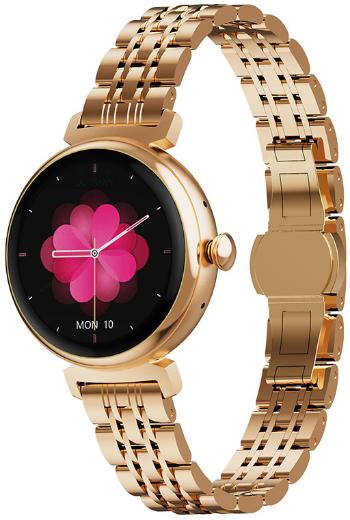 Wotchi AMOLED Smartwatch DM70 – Rose Gold – Gold