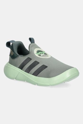 Detské tenisky adidas MONOFIT MANDALORIAN zelená farba, JI0502
