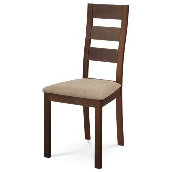 Jedálenská stolička z masívneho dreva BC-2603,orech