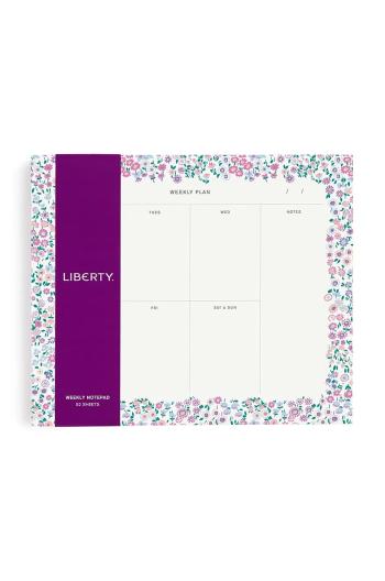 Týždenný plánovač Galison Liberty Cooper Dance Weekly Notepad