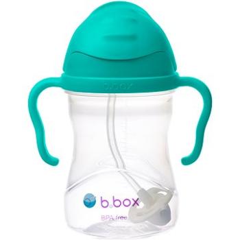 B.Box Hrnček so slamkou – nefritová zeleň 240 ml (9353965005179)