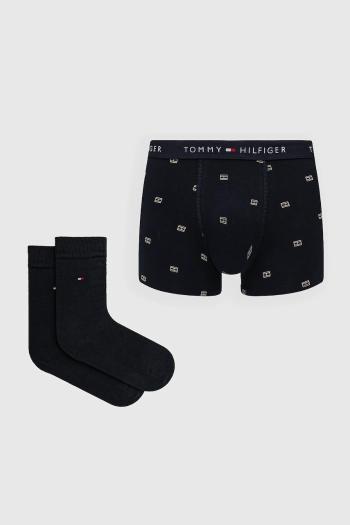 Boxerky a ponožky Tommy Hilfiger tmavomodrá farba, UB0UB00568