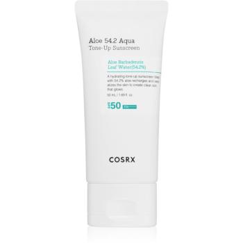 Cosrx Aloe 54.2 Aqua Tone-Up Sunscreen ochranný tónovaný fluid na tvár SPF 50+ 50 ml