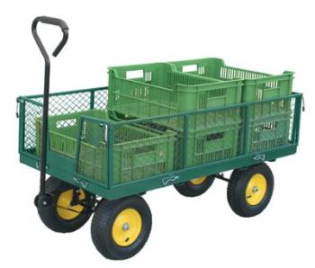 SLOVAKIA TREND VOZIK HANDTRUCK 515, 1250X650X320 MM, ZAHRADNY, MAX. 300 KG, 2170999