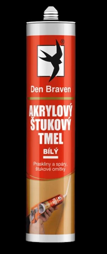 DEN BRAVEN - Akrylový štukový tmel biela 0,28 L