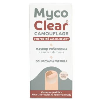 MYCO CLEAR Camouflage priepustný lak na nechty 5 ml