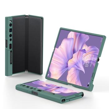 GKK SILICONE Kryt pre Huawei Mate Xs 2 tmavozelený