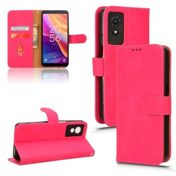 SKIN FLIP Peňaženkové puzdro pre TCL 501 ružové