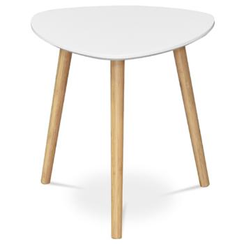Konferenčný stolík Autronic 40x41 cm biely MDF mat AF-1132 WT