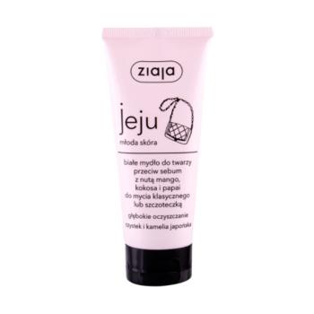 ZIAJA Jeju white face soap čistiace mydlo na tvár 75 ml