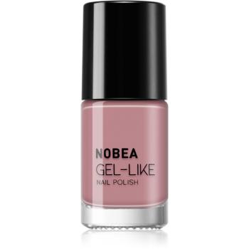 NOBEA Day-to-Day Gel-like Nail Polish lak na nechty s gélovým efektom odtieň Sienna #N58 6 ml