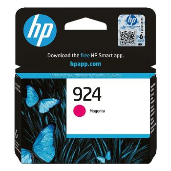 HP 4K0U4NE - originální cartridge HP 924, purpurová, 400 stran