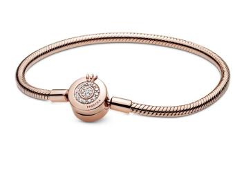 Pandora Luxusný náramok s korunkou Rose 589046C01 18 cm