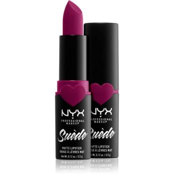 NYX Professional Makeup Suede Matte  Lipstick matný rúž odtieň 11 Sweet Tooth 3.5 g