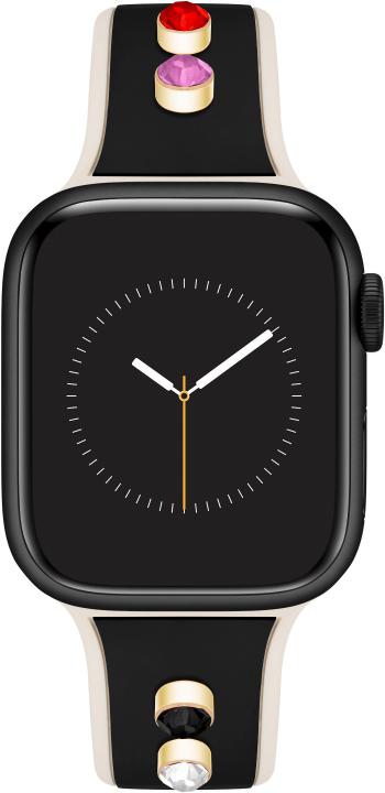 Anne Klein Silikonový řemínek pro Apple Watch 38/40/41 mm WK/1082BKCH38