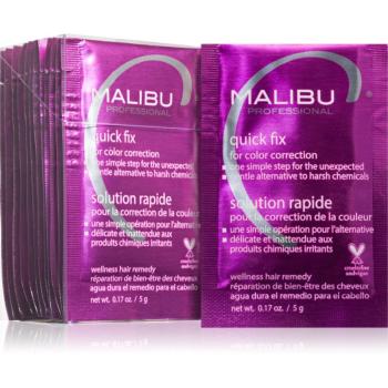 Malibu C Quick Fix regeneračná a čistiaca kúra na vlasy 12x5 g