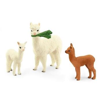 Schleich 42544 Rodina lám Alpaka (4059433570556)