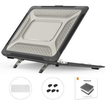 ENKAY RUGGED Ochranný set pre Apple MacBook Air 13" A1932 čierny