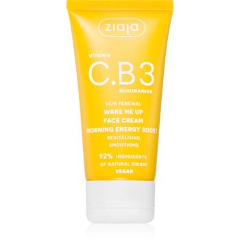 Ziaja Vitamin C.B3 Niacinamide energizujúci denný krém pre okamžité prebudenie 50 ml