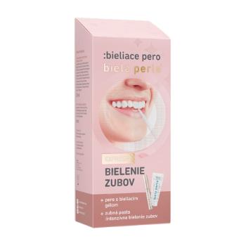 Biela perla Bieliace pero pero s bieliacim gélom 8 ml + zubná pasta 30 ml darčeková sada