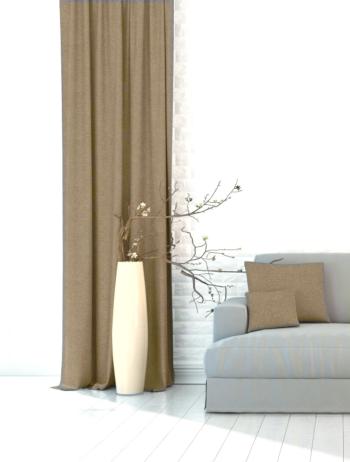 Zatemňovací záves alebo látka, SUPER Blackout PURE, svetlohnedá č. 7, 280 cm 280 cm