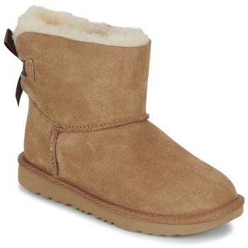 UGG  K MINI BAILEY BOW II  Polokozačky Hnedá