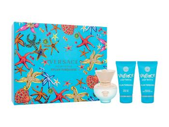 Versace Dylan Turquoise - EDT 50 ml + loțiune de corp 50 ml + gel de duș 50 ml