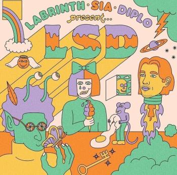 LSD - Sia, Diplo and Labrinth (Sea Glass Coloured) (Anniversary Edition) (Reissue) (LP)