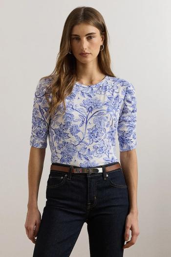 Bavlnené tričko Lauren Ralph Lauren dámske, 200971025