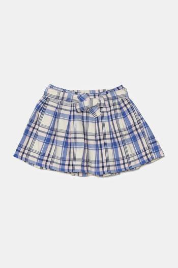 Dievčenská bavlnená sukňa United Colors of Benetton mini, áčkový strih, 4ULFG000V