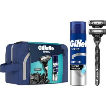 Gillette Mach3 Charcoal darčeková sada pre mužov