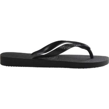 HAVAIANAS TOP Uniszex flip-flop papucs, fekete, méret 45/46