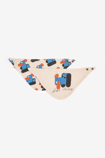 Obojstranný detský podbradník Bobo Choses Doggy Mate 2-pak 225AH017
