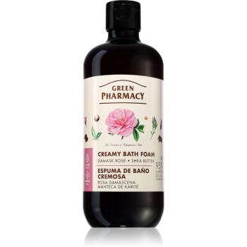 Green Pharmacy Damask Rose & Shea Butter Bath Foam krémová pena do kúpeľa s bambuckým maslom 500 ml