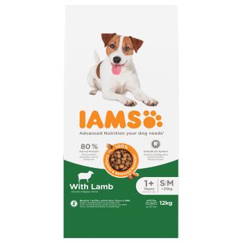 12kg IAMS Advanced Nutrition Adult Small & Medium Dog bárány száraz kutyatáp