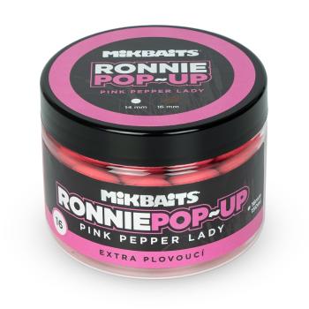 Mikbaits plávajúce boilie ronnie pink pepper lady 150 ml - 16 mm