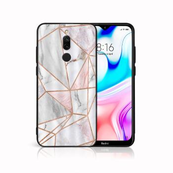 MY ART Ochranný obal Xiaomi Redmi 8 -PINK MARBLE (143)