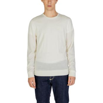 Calvin Klein Jeans  MERINO RWS CREW NECK K10K109474  Svetre Biela