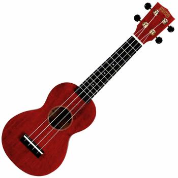 Mahalo MS1TRD Transparent Red Sopránové ukulele